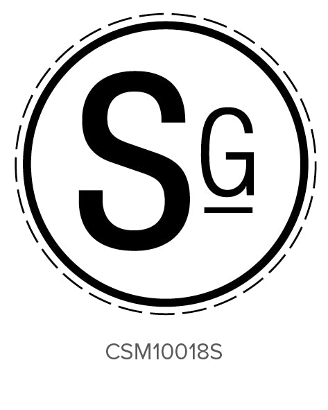Custom Monogram Stamp CSM10018S Three Designing Women