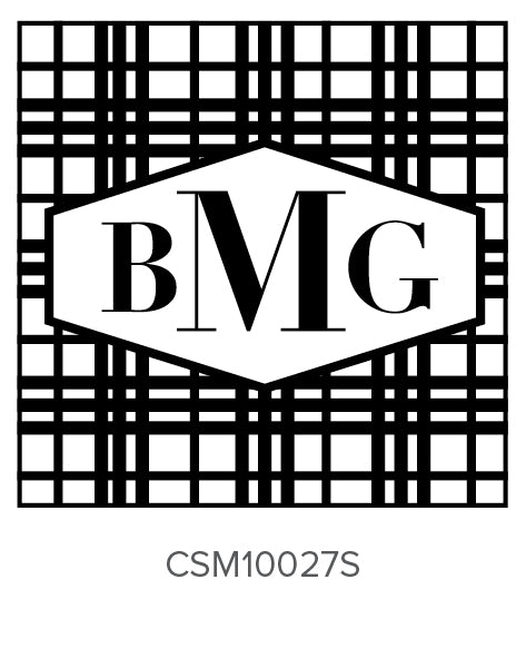 Custom Monogram Stamp CSM10027S Three Designing Women
